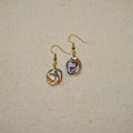 Rosette Baroque Pearl Earrings