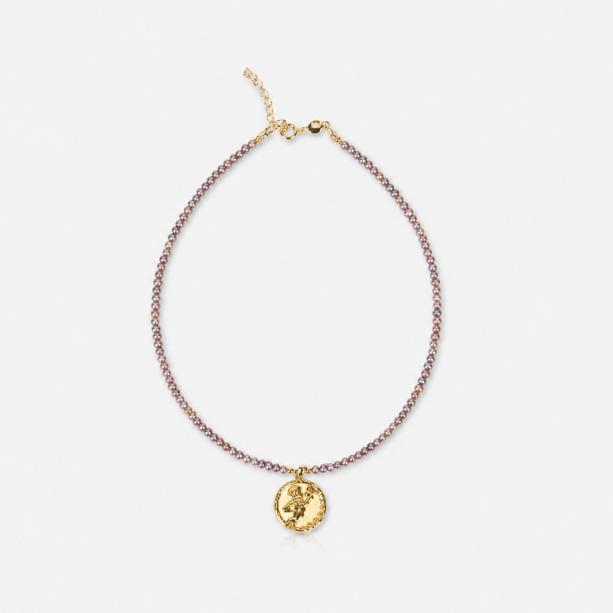 Amorette Coin Necklace